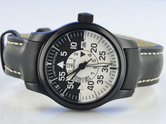Fortis B-42 Flieger Black Cockpit GMT