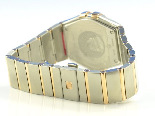 Omega Constellation 35 mm Quarz Stahl/Rotgold