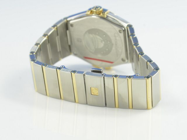 Omega Constellation 35 mm Quarz Edelstahl/Gelbgold