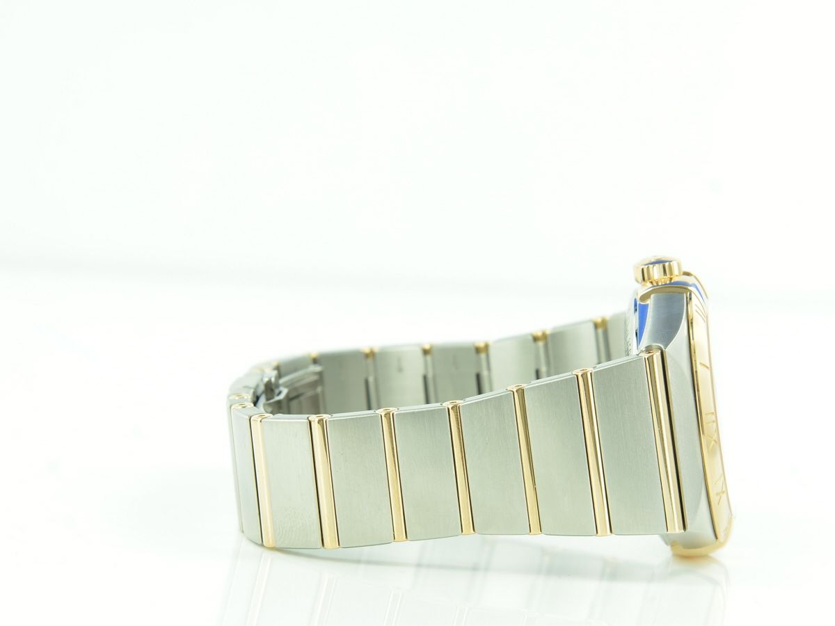 Omega Constellation 38 mm, Stahl ‑ Rotgold Co-Axial 8500