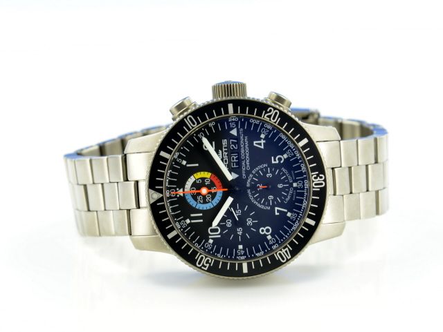 Fortis Cosmonauts B42 - ISS Herren Chronograph Titan