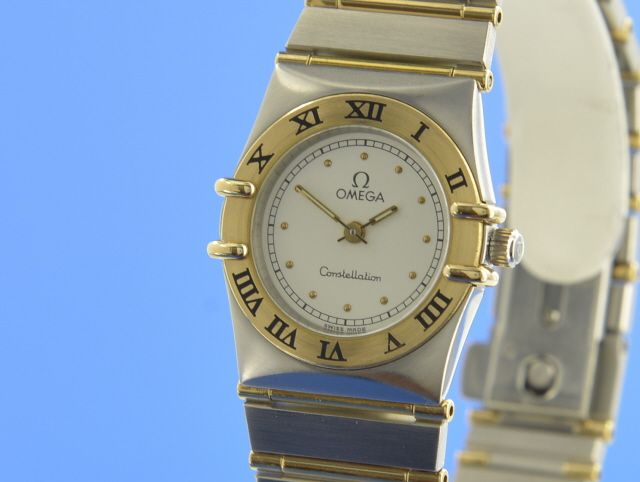 Omega Constellation Lady Stahl/Gold