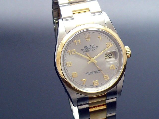 Rolex Datejust Herren Stahl/Gold