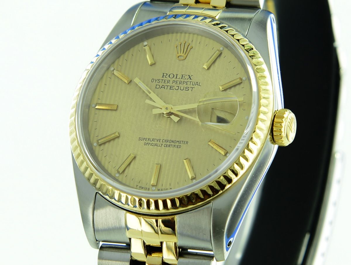 Rolex Datejust 36 mm Stahl/Gold