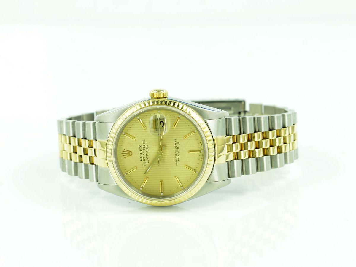 Rolex Datejust 36 mm Stahl/Gold