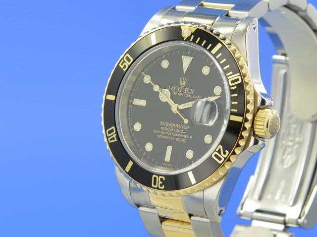 Rolex Submariner Date Stahl/Gold 16613