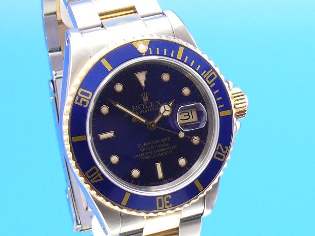Rolex Submariner Date 16613 Stahl/Gold