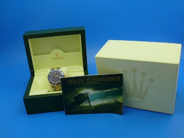 Rolex Submariner Date 16613 Stahl/Gold