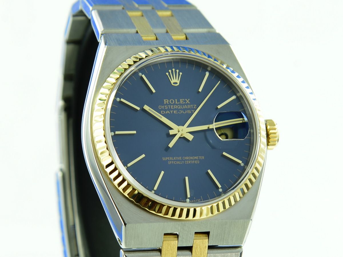 Rolex Datejust Oysterquarz 36 mm Stahl/Gold 17013