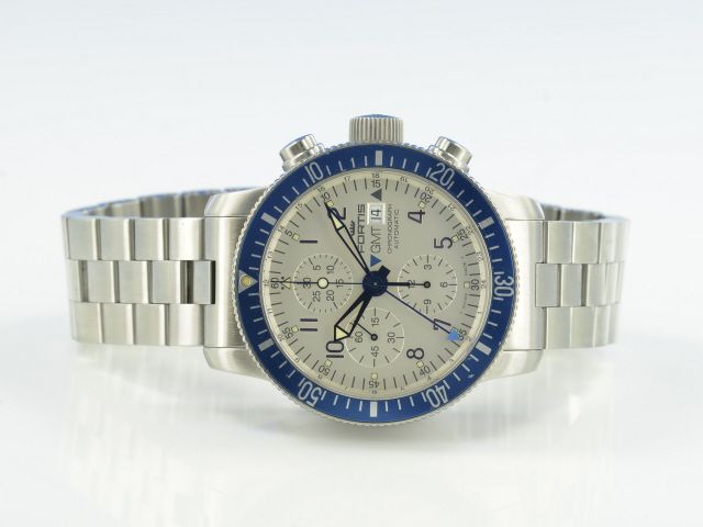 Fortis B-42 Day Date Chronograph GMT