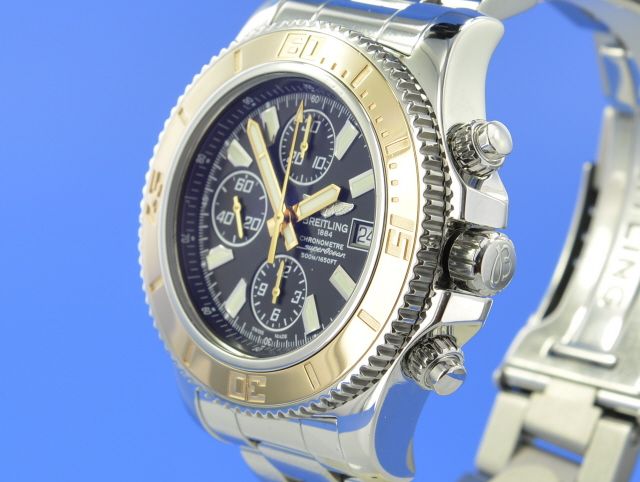 Breitling Superocean Chronograph II Stahl/18 kt Rosgold