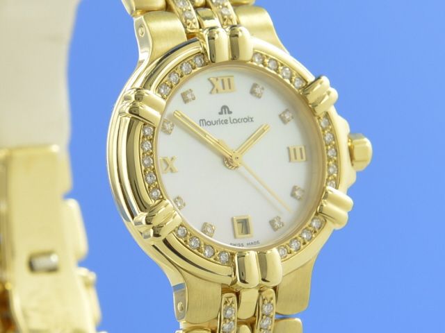 Maurice Lacroix Calypso 18K Gelbgold Brillanten