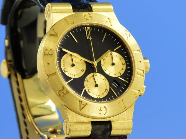 Bulgari Diagono Chronograph 18K Gold