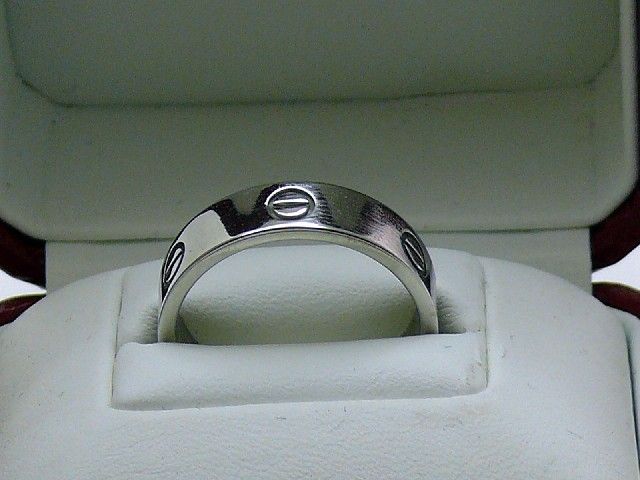 Cartier Love Ring in 18K WG gr.64