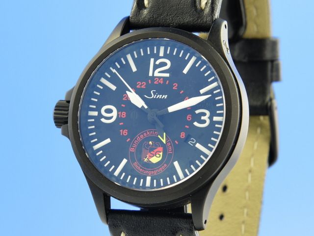 Sinn 856 S BKA SG 2. Zeitzone PVD