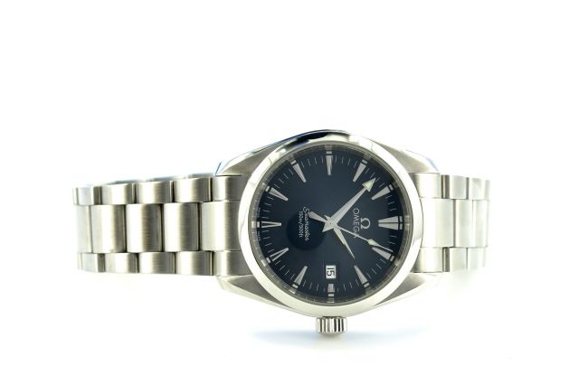 Omega Seamaster Aqua Terra 150M Mid Blue Dail 36.2 mm