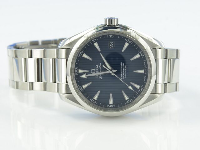 Omega Seamaster Aqua Terra 150M Co-Axial Blue Dail