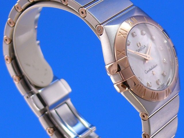 Omega Constellation Quartz 27 MoP Diamonds