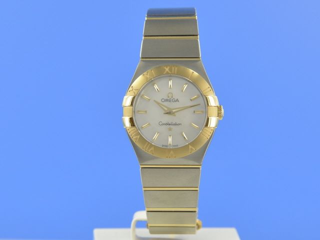 Omega Constellation 27mm Quarz Mother of Pearl