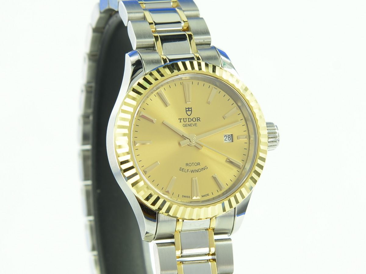 Tudor Style 12133 Lady 28 mm Stahl/Gold