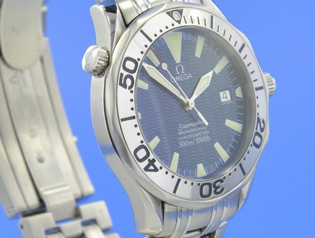 Omega Seamaster Diver 300M Automatik Blue Dial