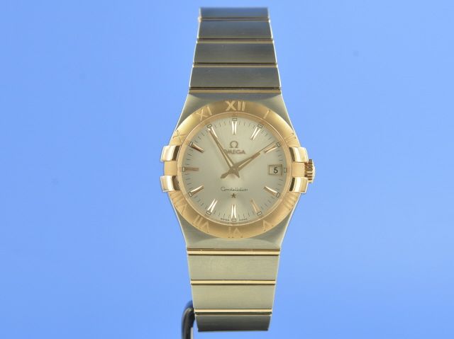 Omega Constellation 35 mm Quarz Stahl/Rotgold