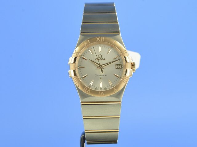 Omega Constellation 35 mm Quarz Stahl/Rotgold