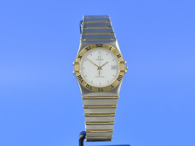 Omega Constellation 35 mm Stahl/Gold