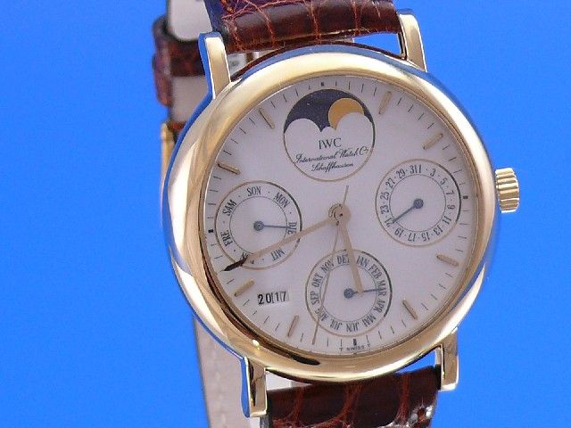 IWC 3541 Ewiger Kalender 18K/750 Gelbgold