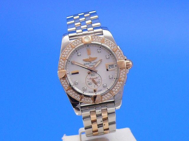 Breitling Galactic 36 Automatik Stahl/ Ros Gold
