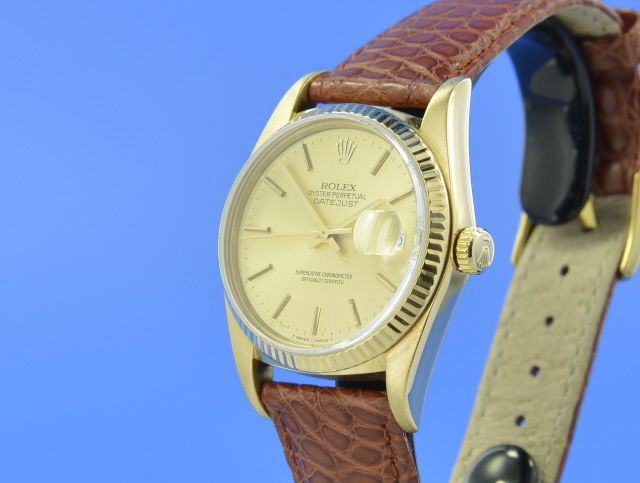 Rolex Datejust 18K/750 Gold 36 mm