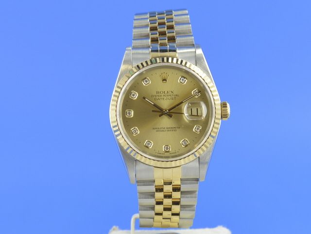 Rolex Datejust 36 mm Stahl/Gold