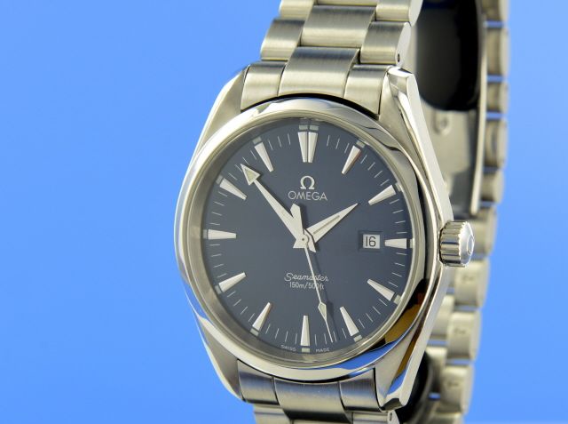Omega Seamaster Aqua-Terra Quarz 39,2mm blue