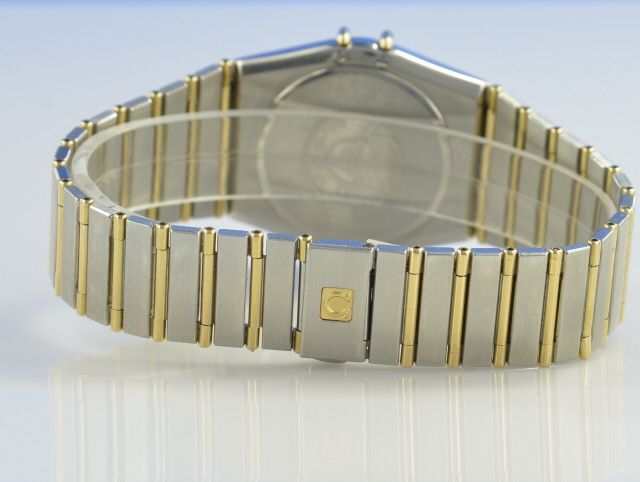 Omega Constellation Stahl/Gold Herren 34 mm