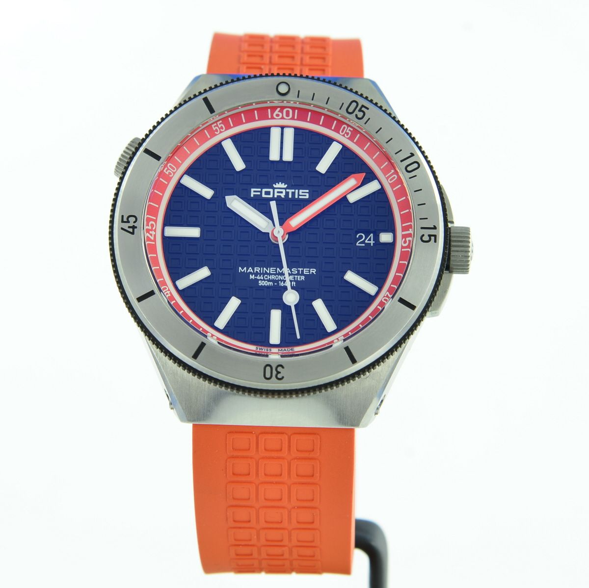 Fortis Marinemaster M-40 Black Dial