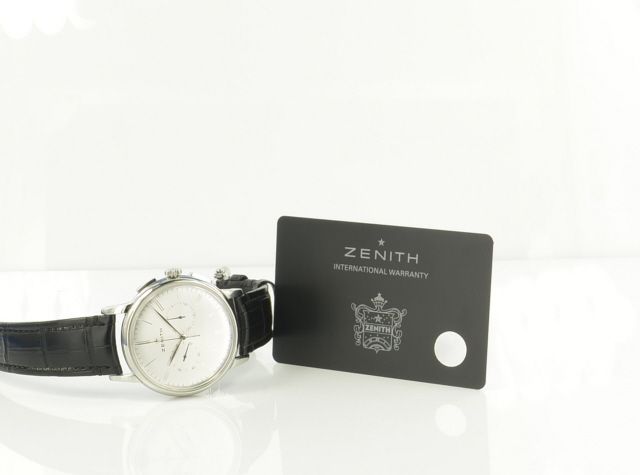 Zenith Elite Classic Stahl Automatik El Primero Chronograph