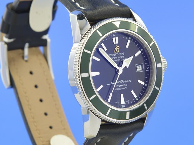Breitling Superocean Heritage 42 Green Bezel