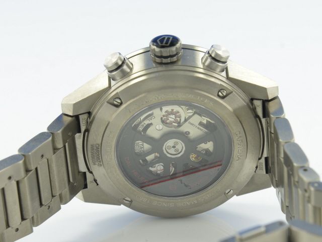 TAG Heuer Heuer Carrera Date Chronograph Heuer 01 Grey Titan 43mm