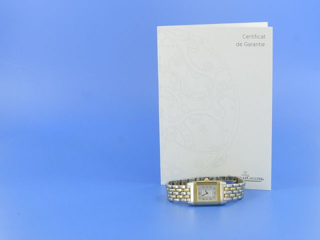 Jaeger-LeCoultre Reverso Duetto Diamanten Stahl / Gold Handaufzug