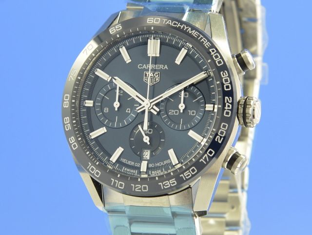 TAG Heuer Carrera Calibro Heuer 02 44mm Chrono Blue