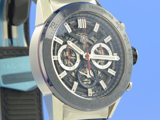 TAG Heuer Carrera Calibre HEUER 02 Automatik Chronograph 45mm