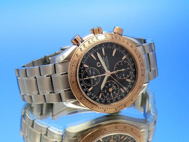 Omega Speedmaster Day/Date Stahl/Rotgold UVP 5.200