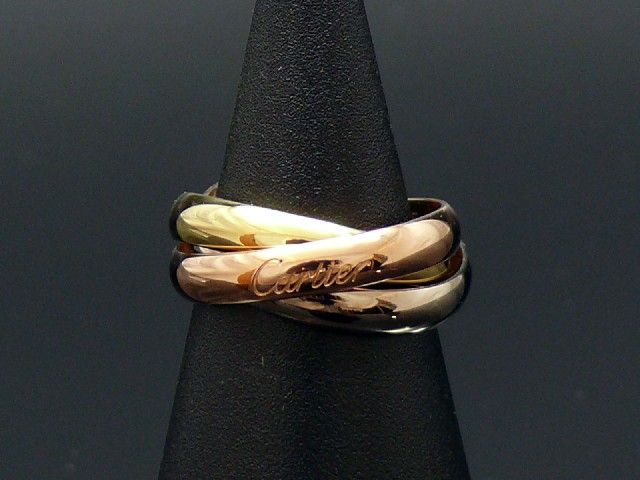 Cartier Trinity gr.51 Ring 750K Gelb/Rot/Weigold