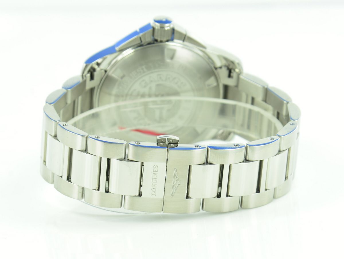 Longines Conquest 1/100th Roland Garros Chronograph L3.700.4.79.6