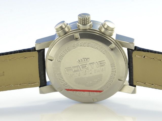 Fortis Spacematic Day Date Stahl Automatik Chronograph