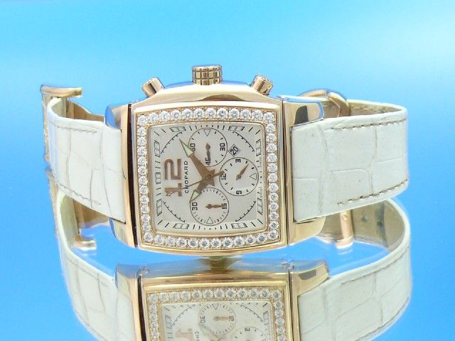 Chopard Two O Ten Damen Chrono 750/000 Gelbgold