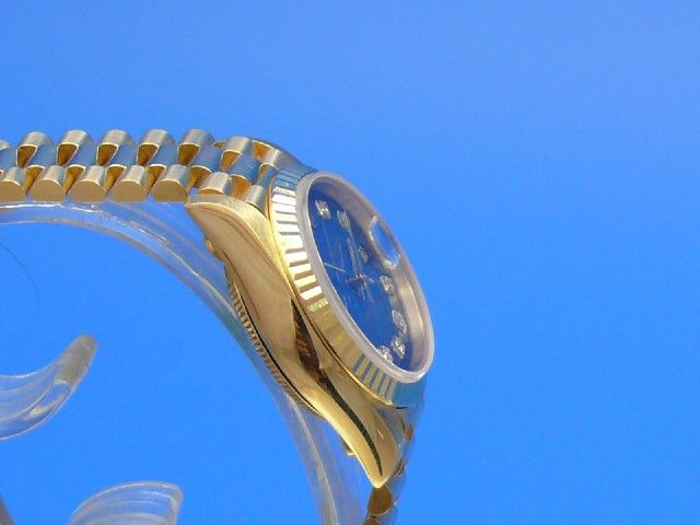 Rolex Lady Datejust 18K/750 Gelbgold Diamant Blatt