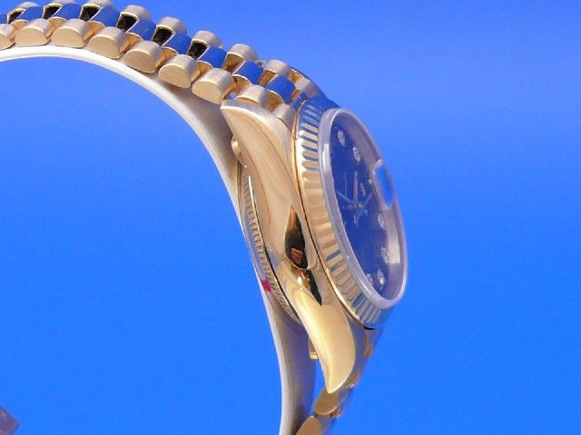 Rolex Lady-Datejust 18K/750 Gold Brillantblatt