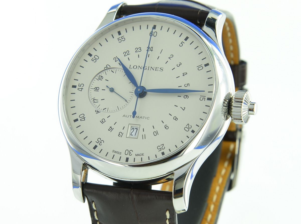 Longines Twenty-Four Hours Single Pusher Chronograph L2.797.4