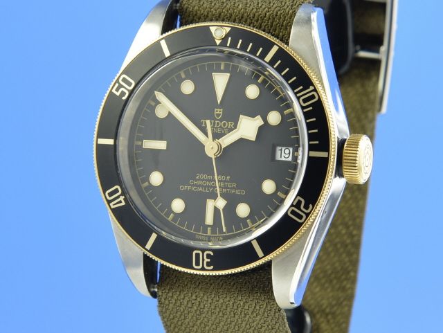 Tudor Black Bay Stahl / Gold